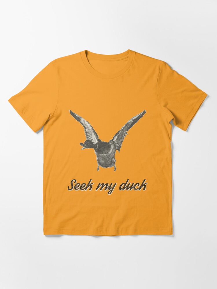 Alternate view of Seek my duck - engraving Essential T-Shirt