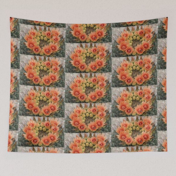 Item preview, barrel cactus flowers designed and sold by RichImage.