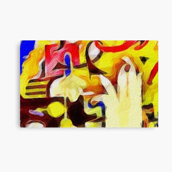 Mac Miller Faces Canvas Print