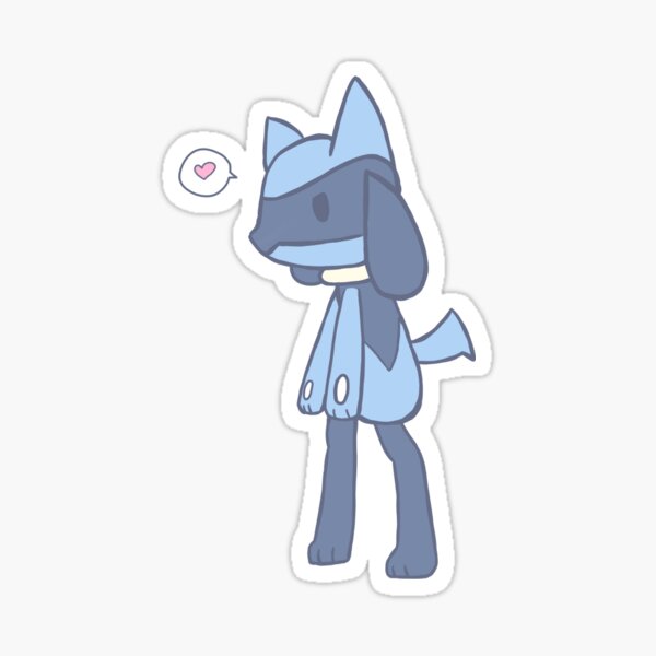 Riolu Chibi Sticker