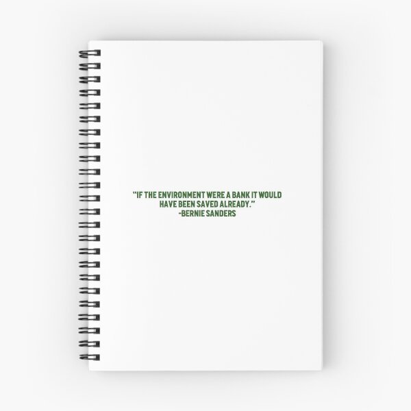 Item preview, Bernie Sanders quote designed and sold by FossilFreeAU.