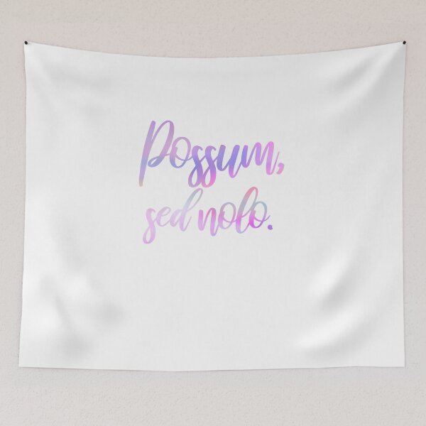 Item preview, I can, but i dont want to - Possum, sed nolo  designed and sold by wunderbar1elf.