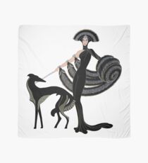 Art Deco Borzoi Scarf