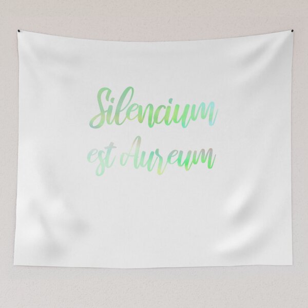 Item preview, Silencium est Aureum - silence is gold! designed and sold by wunderbar1elf.