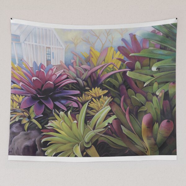 Item preview, Preying in the Bromeliads designed and sold by artbyelly.