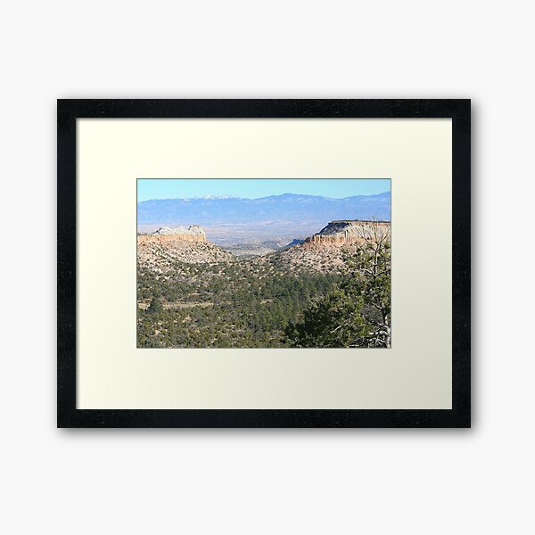 On the Road to Bandelier * Framed Art Print