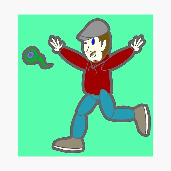 Item preview, Paper Jacksepticeye designed and sold by peppermintkel.