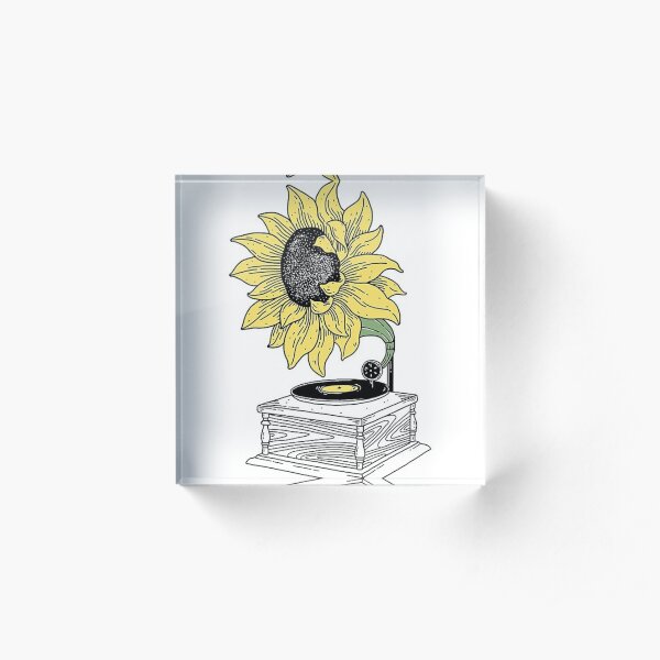 Singing in the sun Acrylic Block
