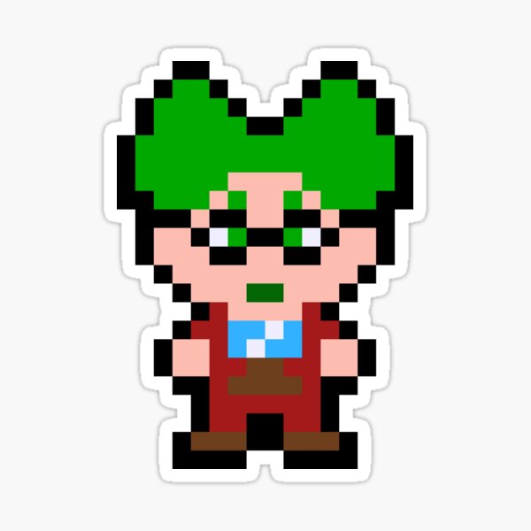 Pixel Dr. Wright Sticker