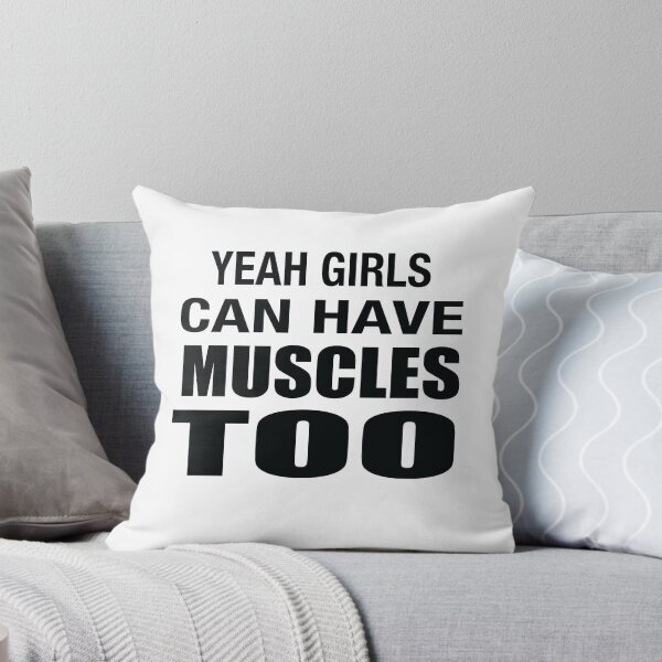 Item preview, Yeah Girls Can Have Muscles Too designed and sold by sols.