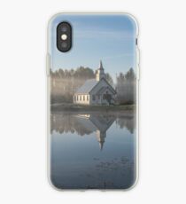 Foggy morning iPhone Case