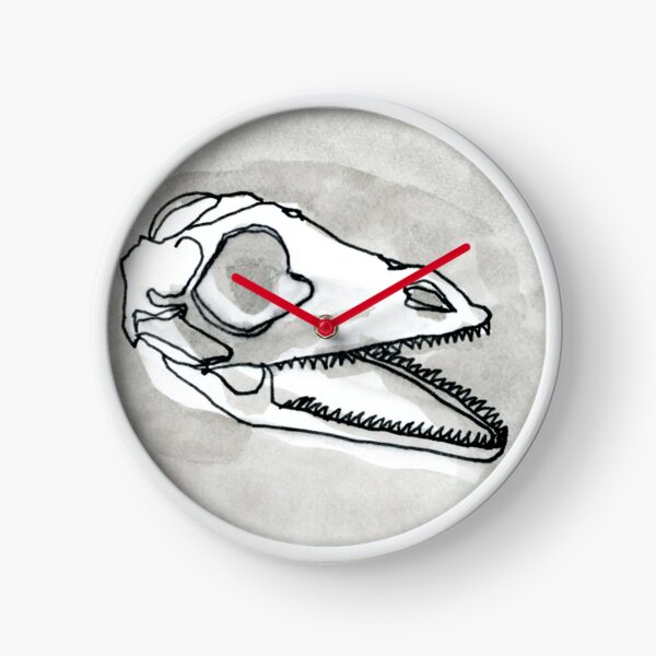 Anole Skull Clock