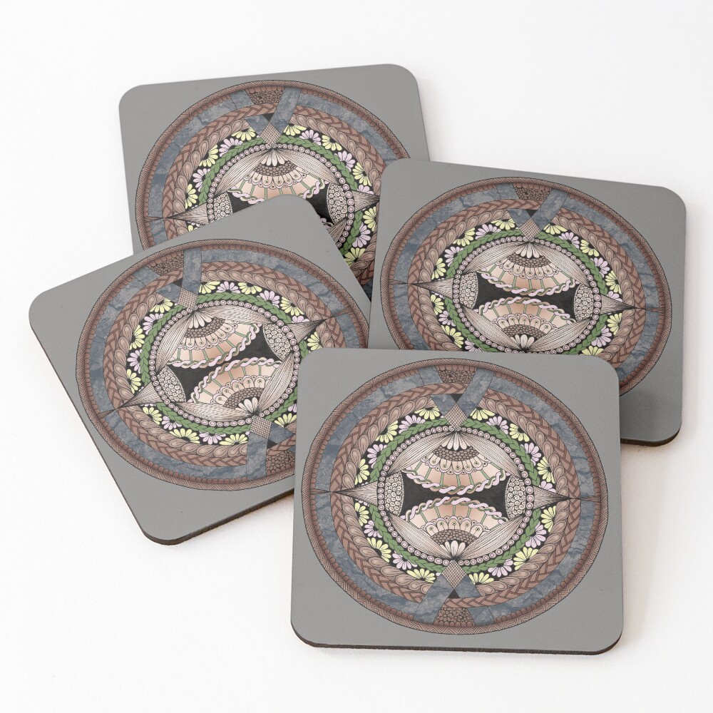 Item preview, Coasters (Set of 4) designed and sold by MagicMama.