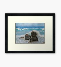 Serenity, Tides of time Framed Print