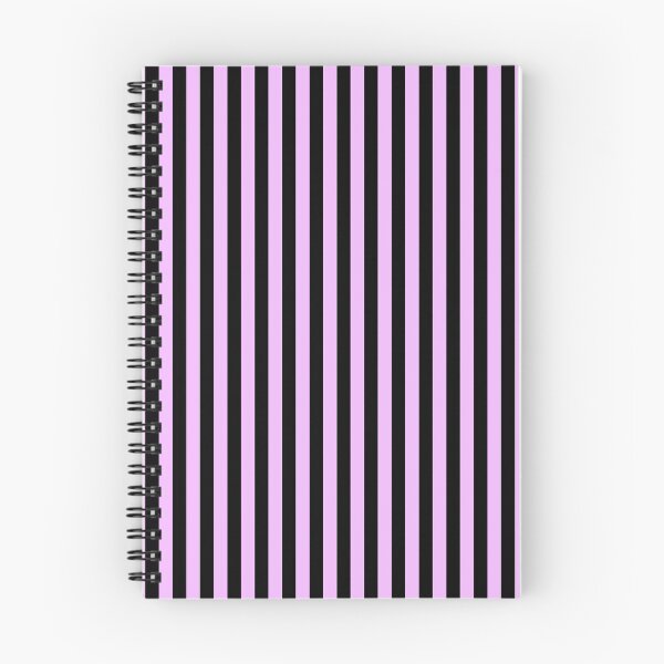 Item preview, Electric Lavender Pink and Black Vertical Stripes designed and sold by ColorPatterns.