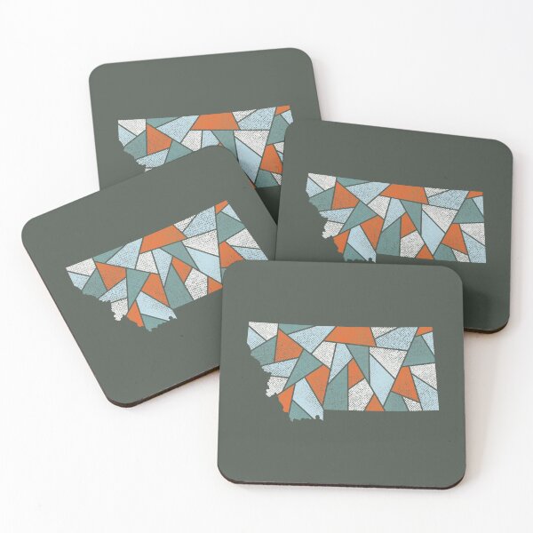 Item preview, Montana Mosaic - Sunkissed Slopes designed and sold by DesignSyndicate.