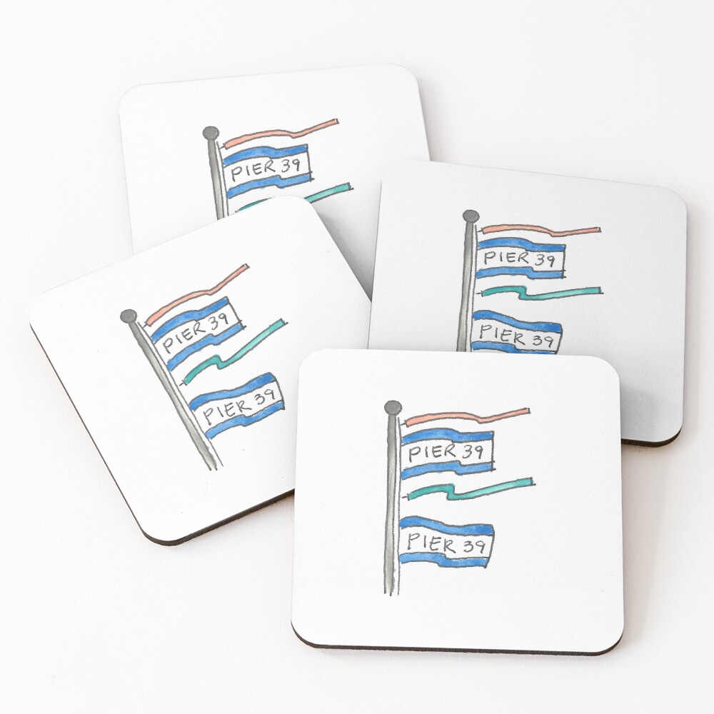 Item preview, Coasters (Set of 4) designed and sold by buhloop.