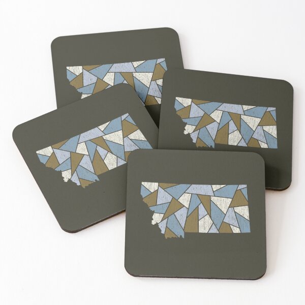 Item preview, Montana Mosaic - Glacial Runoff designed and sold by DesignSyndicate.