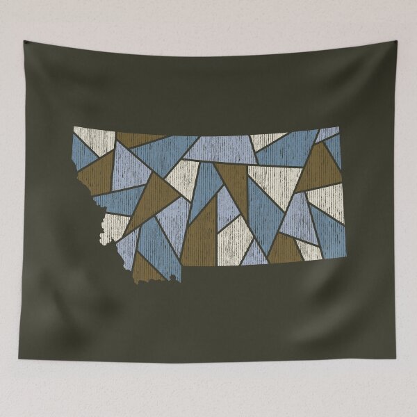 Item preview, Montana Mosaic - Glacial Runoff designed and sold by DesignSyndicate.