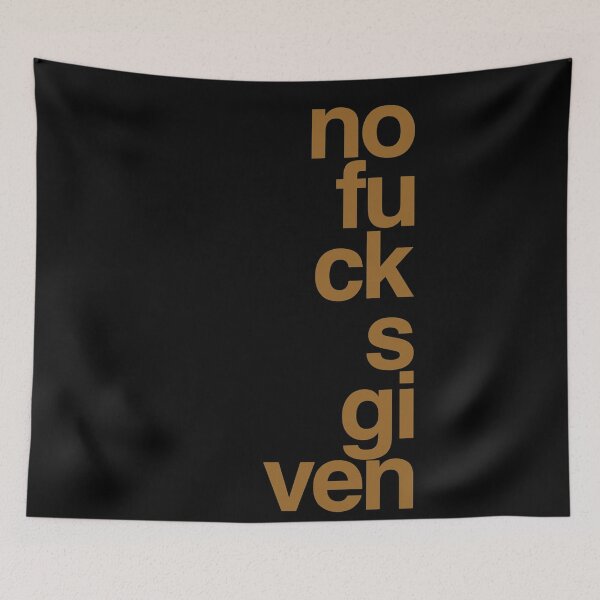 Item preview, No fks given designed and sold by Kerry Pritchard.