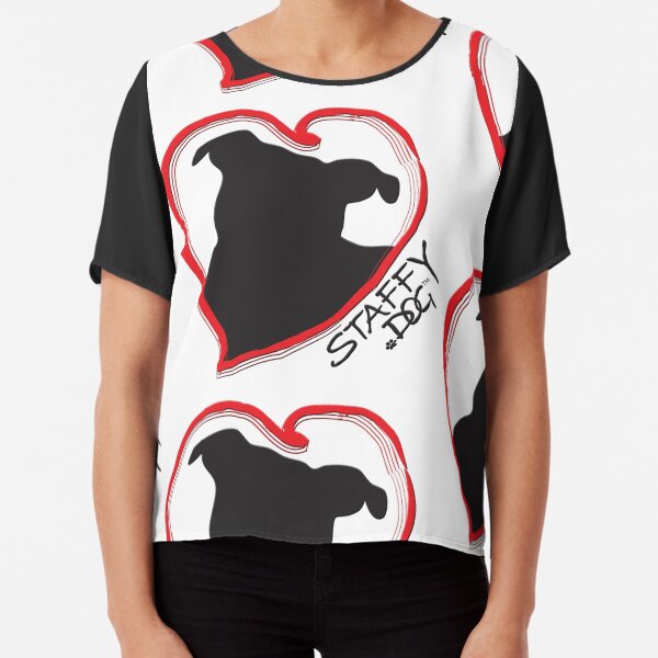 Item preview, Staffy Dog in my Heart designed and sold by StaffyDognCo.