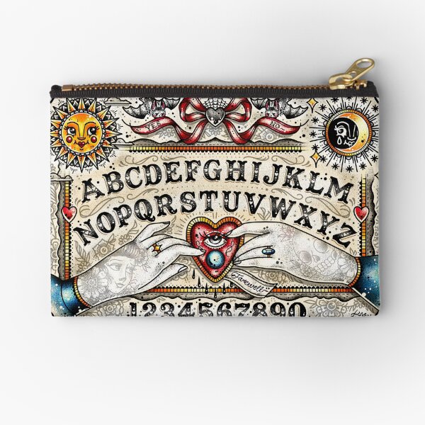 Ouija Board Zipper Pouch