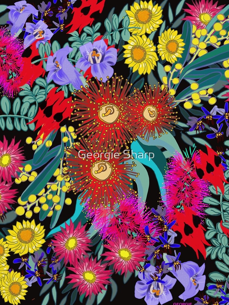 iPad Art - Flora Abunda by GeorgieSharp