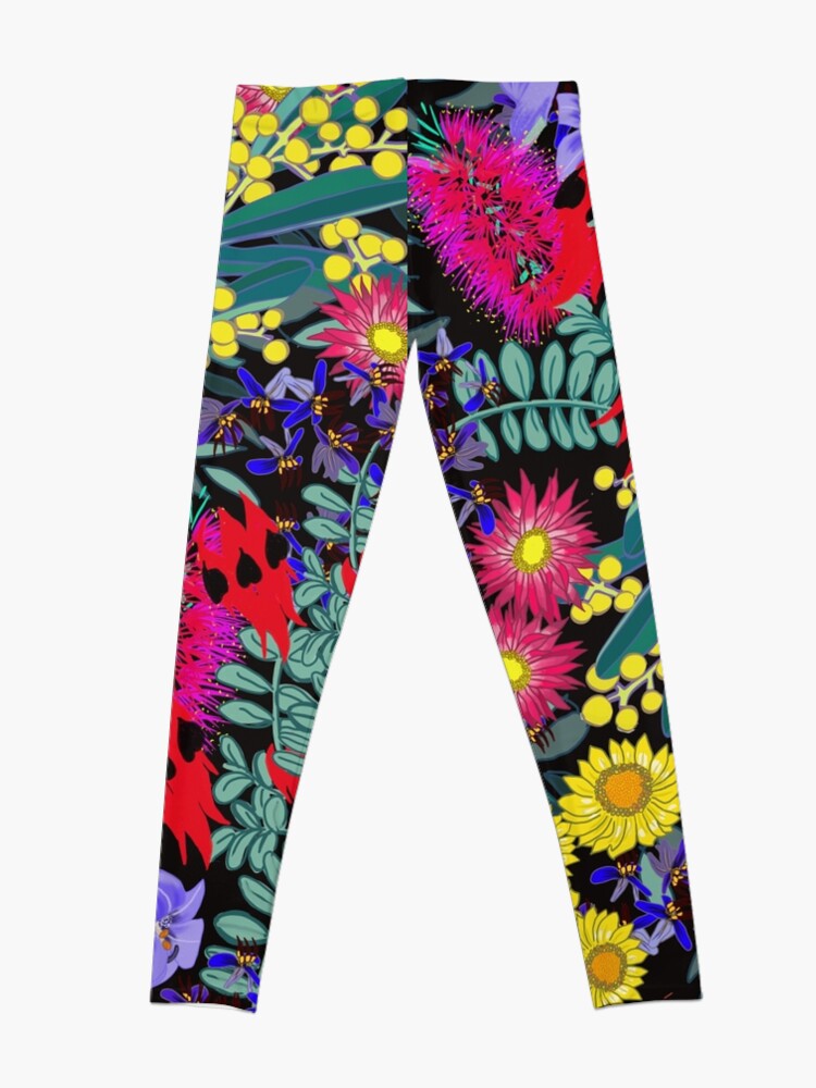 Alternate view of iPad Art - Flora Abunda Leggings