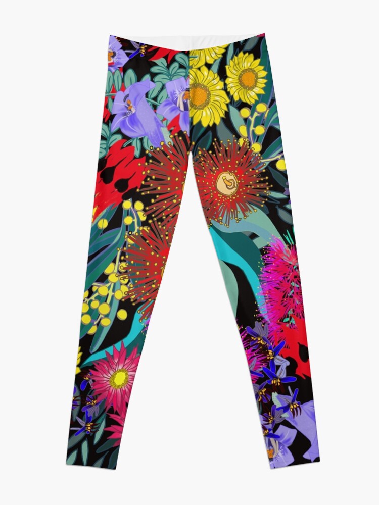 Alternate view of iPad Art - Flora Abunda Leggings