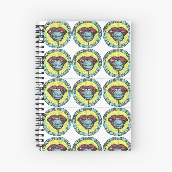 Feelings suck Spiral Notebook