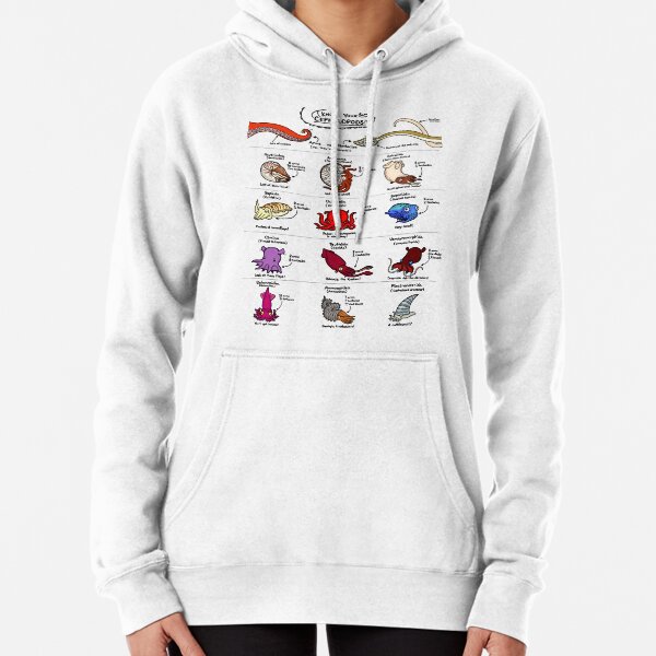 Know Your Cephalopods! Pullover Hoodie