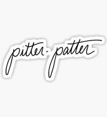Pitter Patter Sticker
