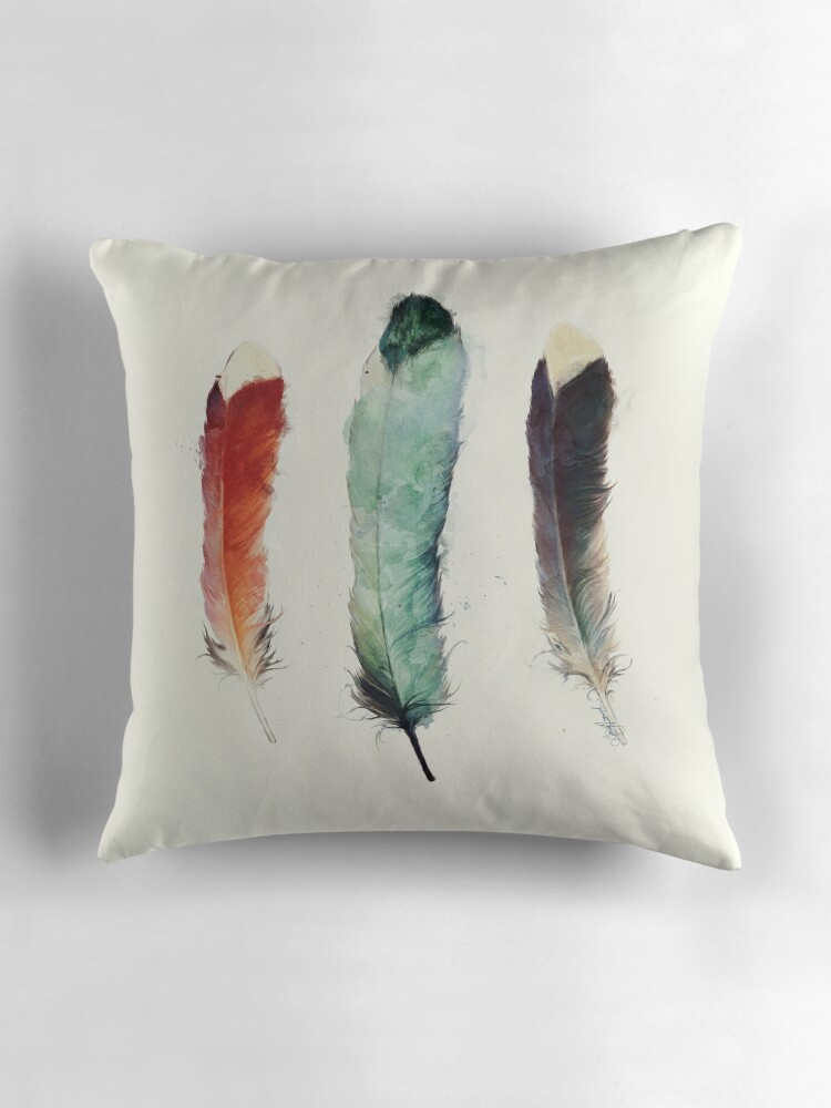 pillows stuffed with feathers