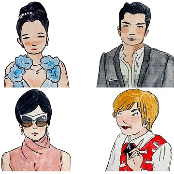 Artwork thumbnail, CRAZY RICH ASIANS - FANART by halodits
