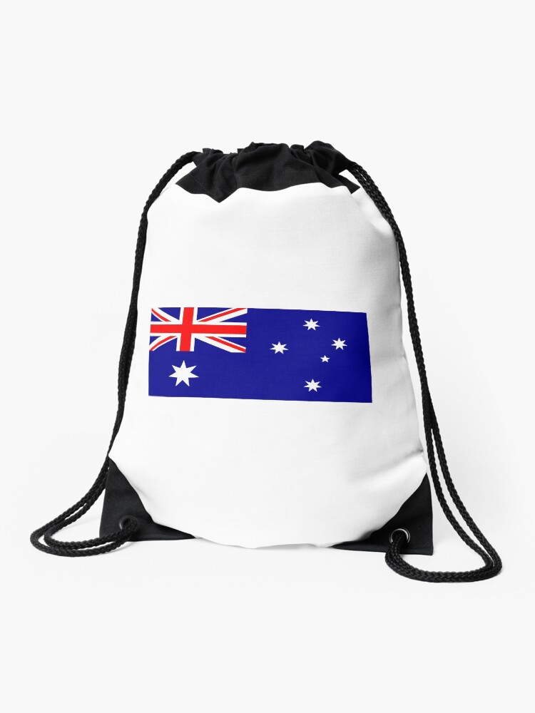 Drawstring Backpack Flag Of Australia Bags