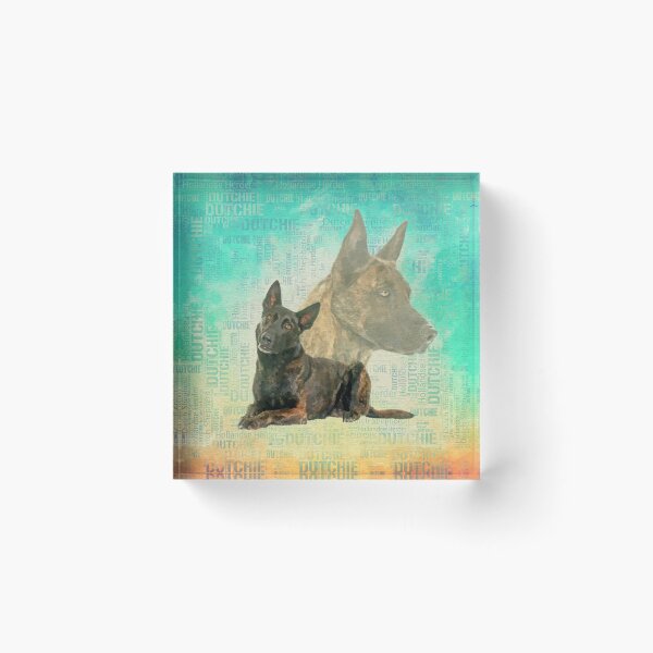 Item preview, Dutch Shepherd - Dutchie Collage designed and sold by k9printart.