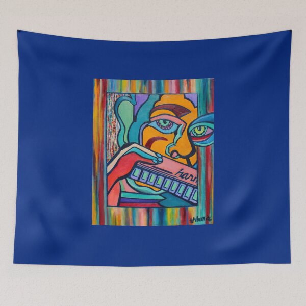 Item preview, Harmonica Player designed and sold by tinaallendesign.