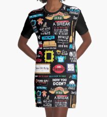Friends Forever Graphic T-Shirt Dress