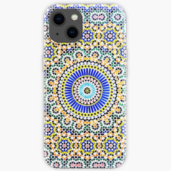 Morocco Spining Wheel iPhone Soft Case