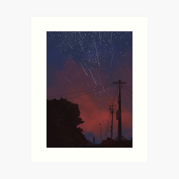 on the way home Art Print