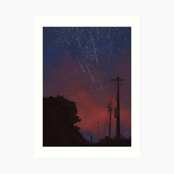 on the way home Art Print