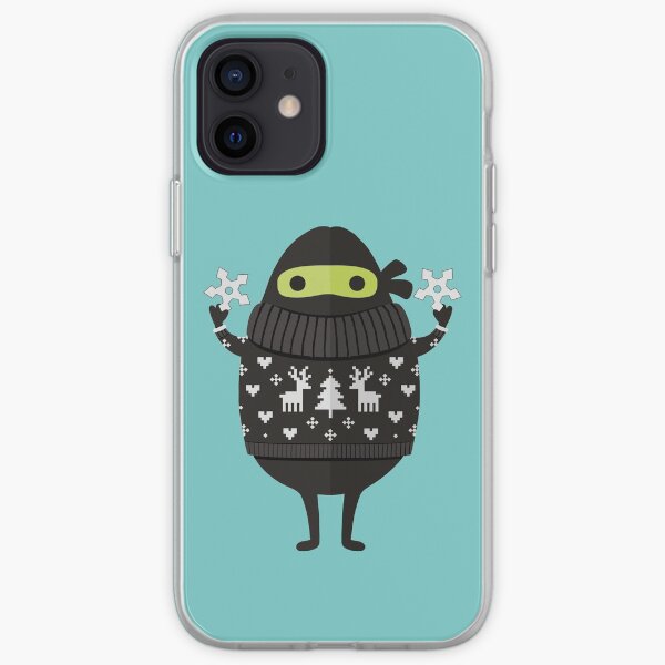 Ninjacado in Holiday Sweater iPhone Soft Case