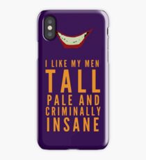 I like my men.... iPhone Case