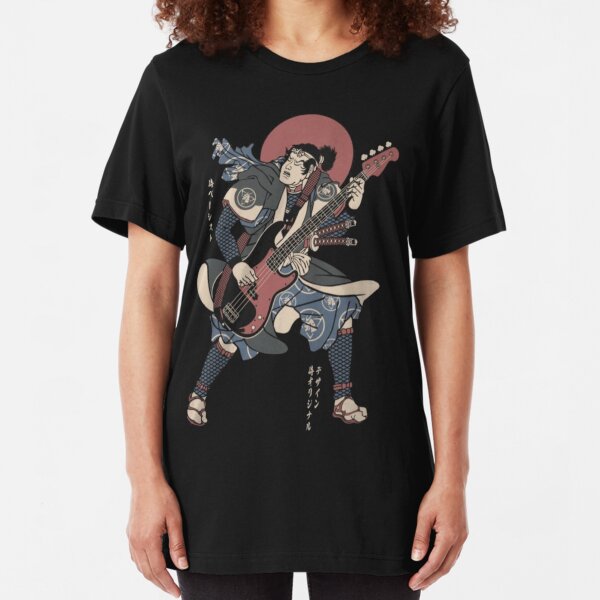 Samurai Bassist Slim Fit T-Shirt