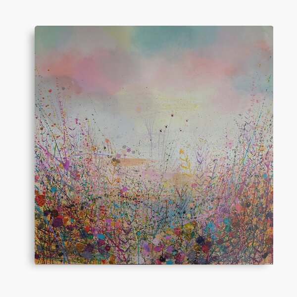 Bronze And Blackberry Autumn painting Metal Print