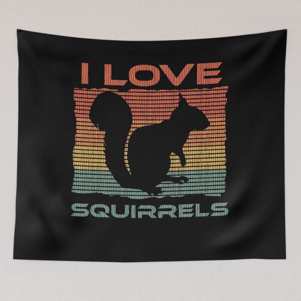 Item preview, I love squirrels designed and sold by mtsdesign.