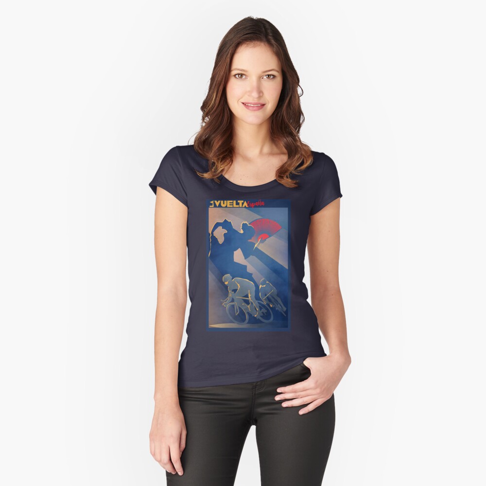 Item preview, Fitted Scoop T-Shirt designed and sold by SFDesignstudio.