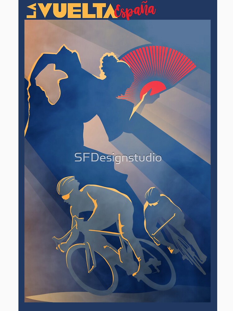 Artwork view, La Vuelta Espana designed and sold by SFDesignstudio