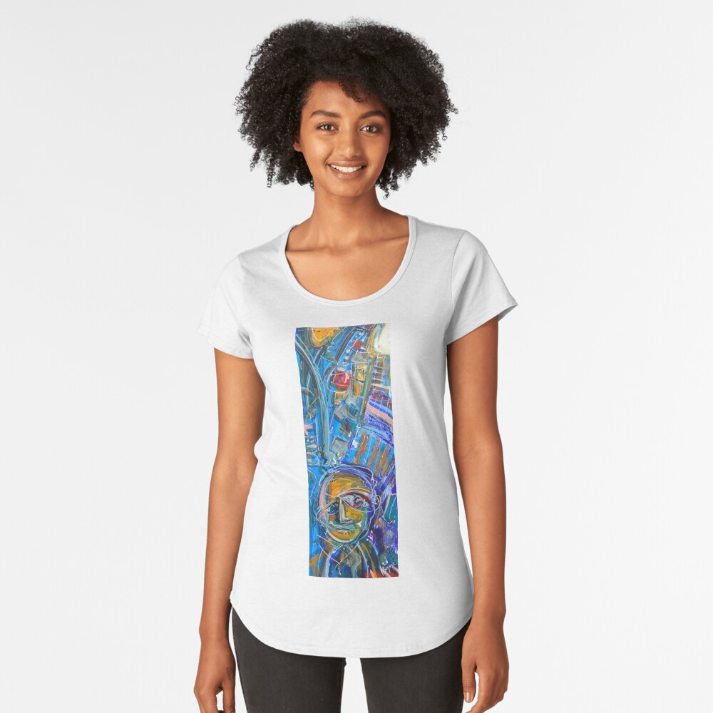 Item preview, Premium Scoop T-Shirt designed and sold by sabafas.