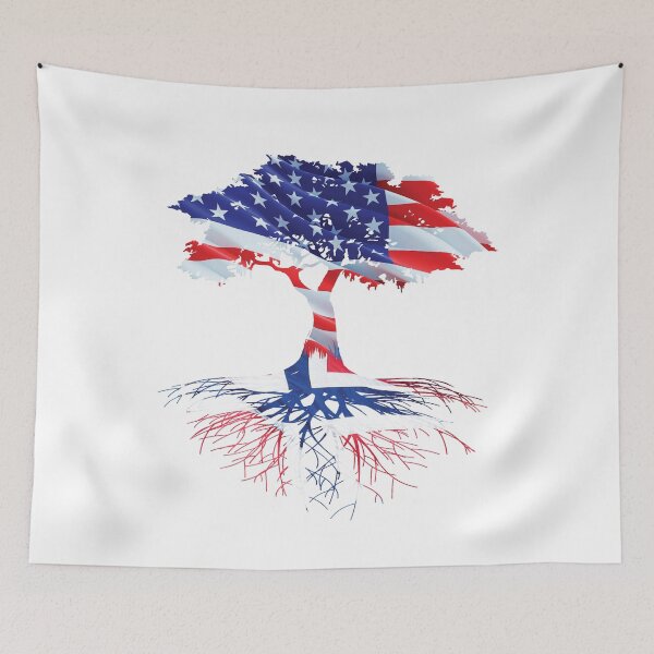 Item preview, Norwegian American Heritage Tree Gift  designed and sold by BOBSMITHHHHH.
